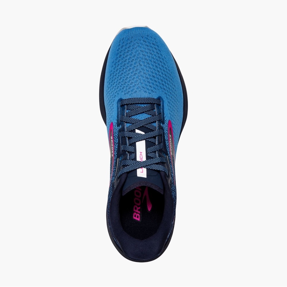 NIB Brooks Women's Launch GTS 10 Running Shoes - Peacoat Marina Blue 7.5M - Picture 6 of 13